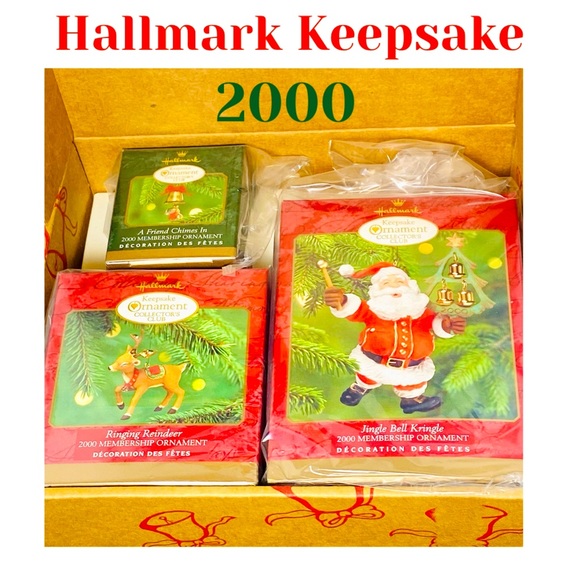 Vintage Hallmark Keepsake Ornament Collector’s Club 2000 - Picture 2 of 10